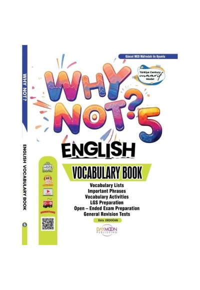 Why Not 5. Sınıf Vocabulary Book DayMoon Publishing