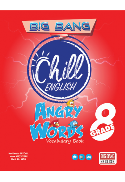 8.Sınıf Big Bang Chill English ANGRY WORDS Vocabulary Book