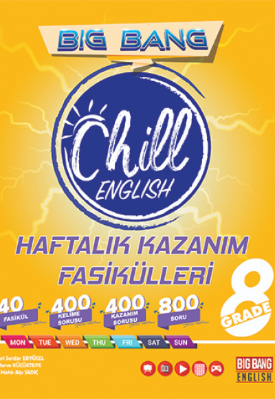 8.Sınıf Big Bang Chill English HAFTALIK KAZANIM FASİKÜLLERİ