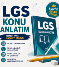 LGS Konu Anlatım