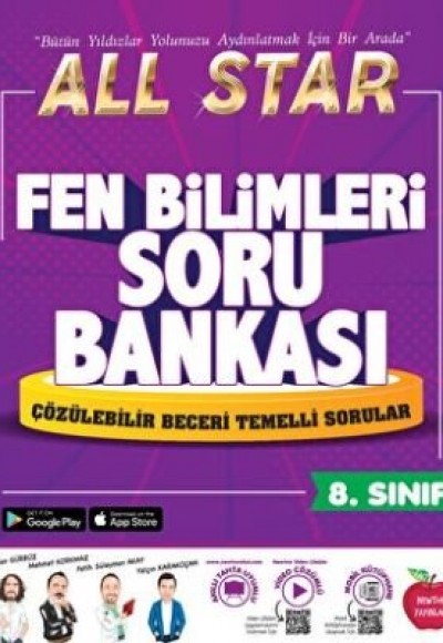 Newton Yayınları 8. Sınıf All Star Fen Bilimleri Soru Bankası