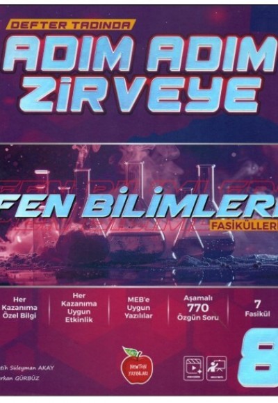 Newton Yayınları 8.Sınıf Adım Adım Zirveye Fen Bilimleri Fasikülleri (YENİ)