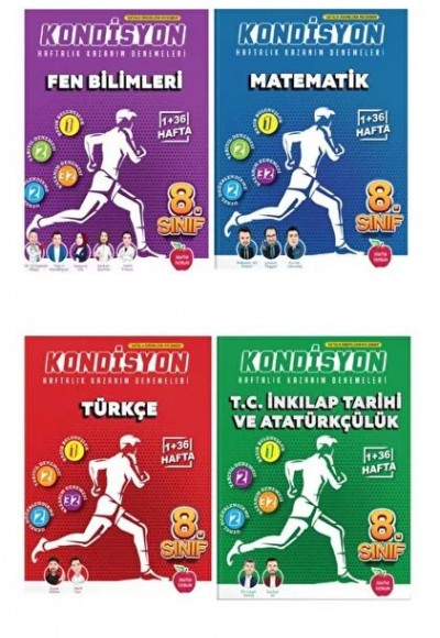 Newton Yayınları 8. Sınıf Kondisyon Haftalık Denemeler Seti (2026-2027)