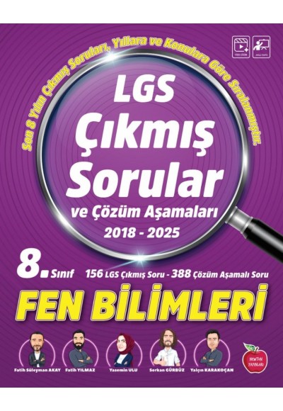 Newton Yayınları 8. Sınıf LGS Fen Bilimleri Çıkmış Sorular