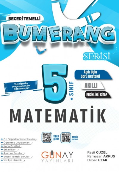 Günay Yayınları 5. Sınıf Matematik Etkinlikli Defter Bumerang