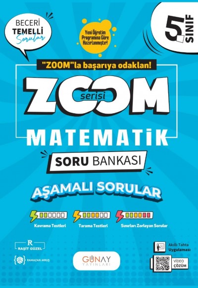Günay Yayınları 5. Sınıf Matematik Zoom Soru Bankası