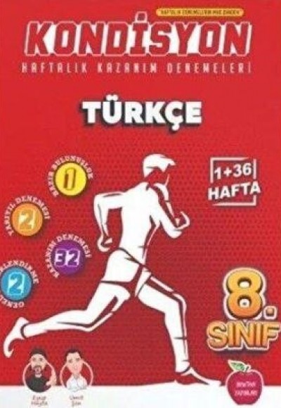 Newton Yayınları 8. Sınıf Türkçe Kondisyon Haftalık Kazanım Denemeleri