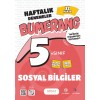 Günay Yayınları 5. Sınıf Sosyal Bilgiler Bumerang 32 Haftalık Denemeleri